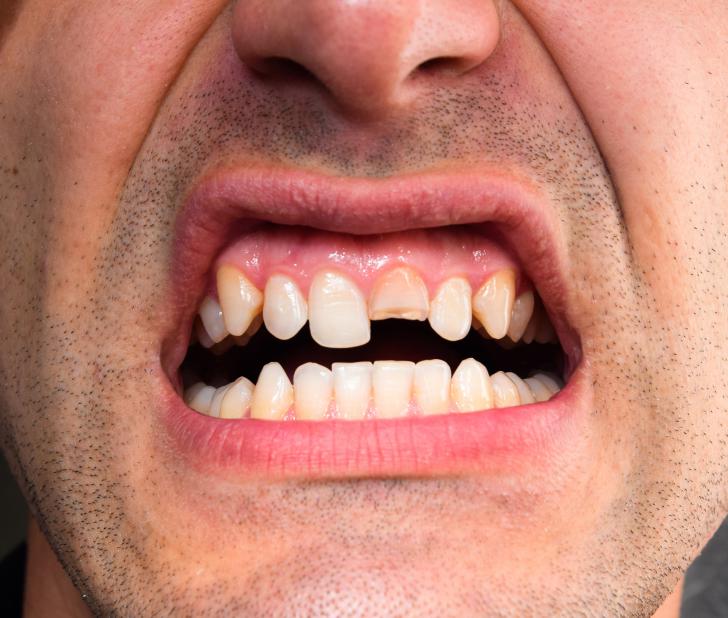 Dente rotto